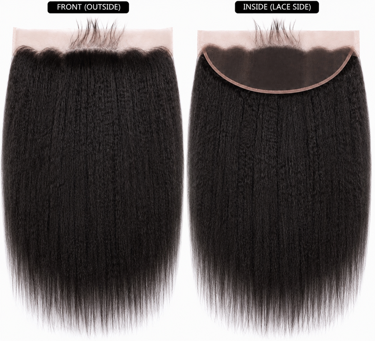 13X4 (FRONTAL) TRANSPARENT LACE CLOSURE - Image 4