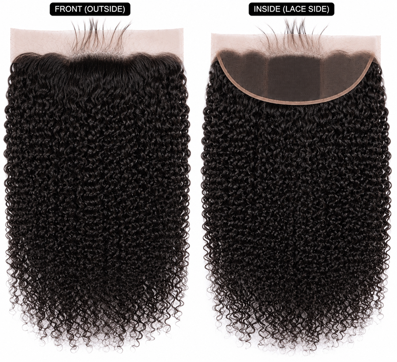 13X4 (FRONTAL) TRANSPARENT LACE CLOSURE - Image 3