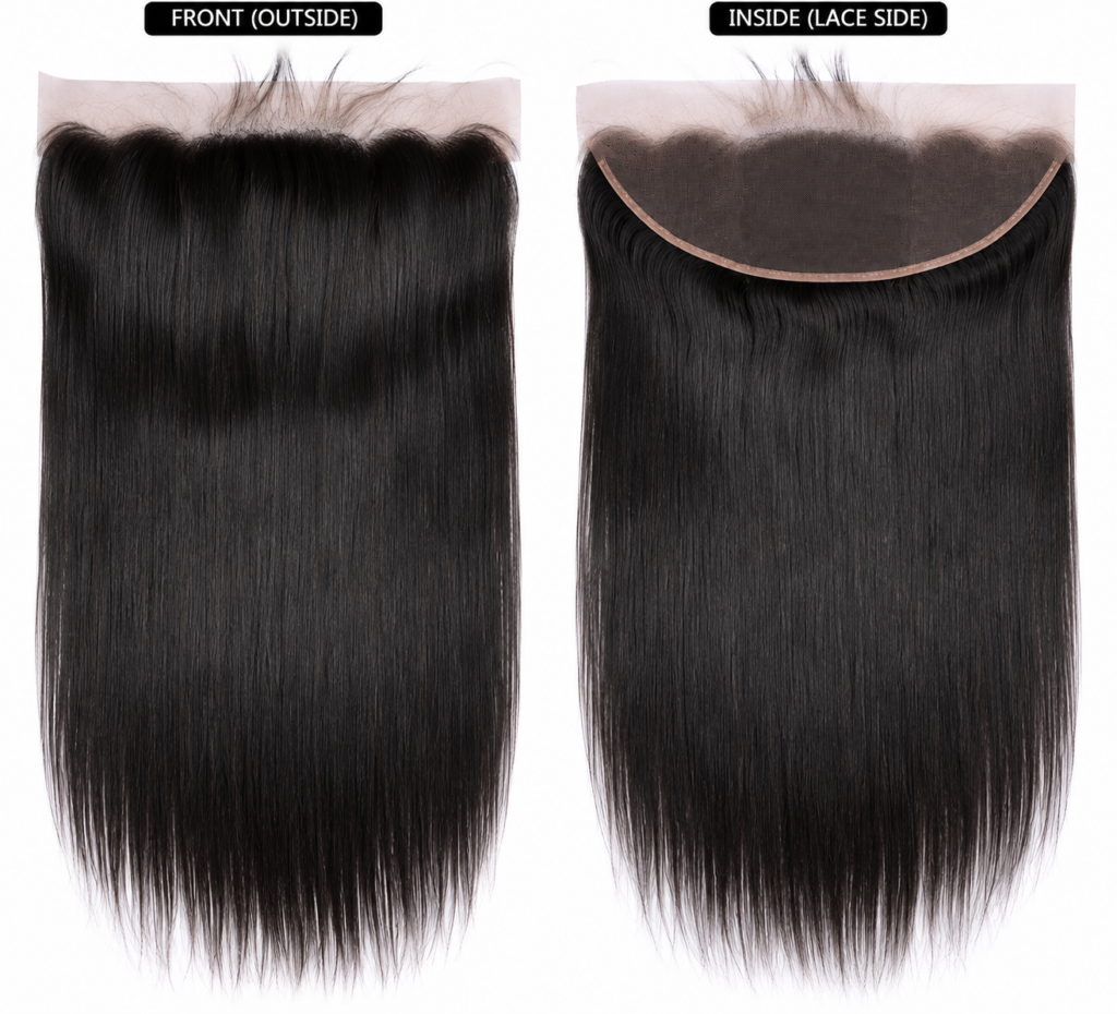 13X4 (FRONTAL) TRANSPARENT LACE CLOSURE