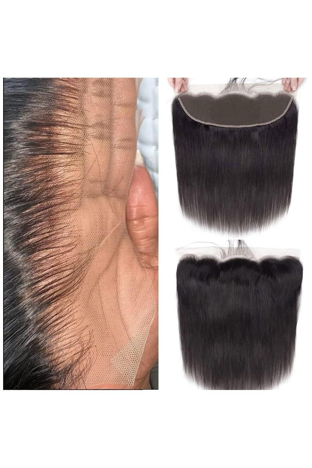 13X4 (FRONTAL) TRANSPARENT LACE CLOSURE - Image 8