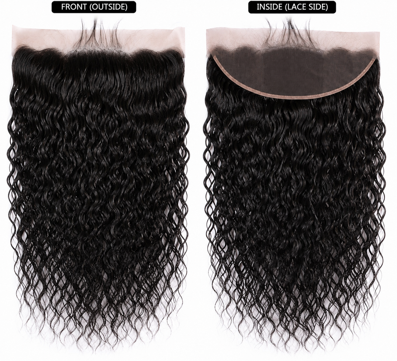 13X4 (FRONTAL) TRANSPARENT LACE CLOSURE - Image 2